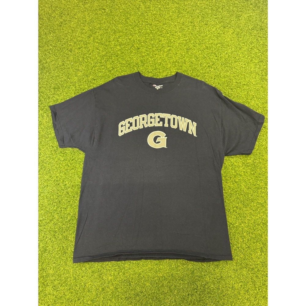 Georgetown University Hoyas T-Shirt Mens XL Navy Blue NCAA Fan Gear